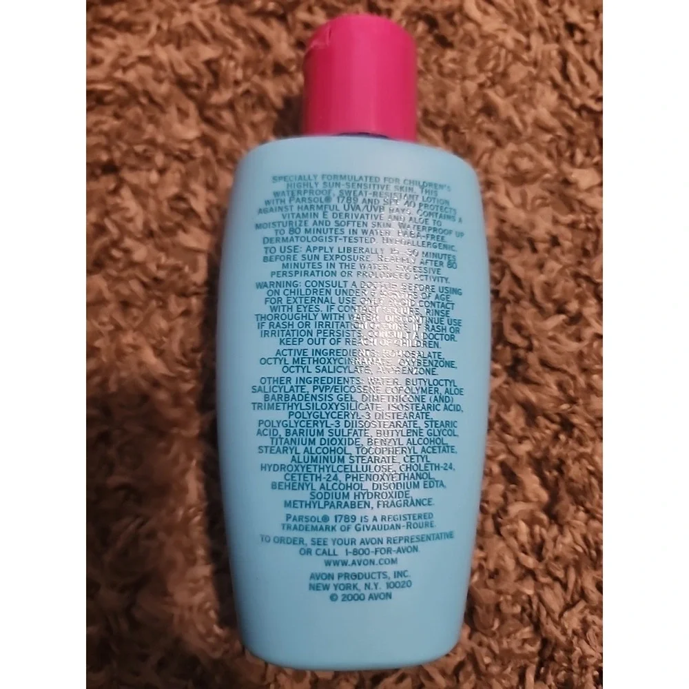 Avon‎ Sun-So-Soft Sunscreen Spray For Kids Spf 40 Lotion 4.2 Oz New- SEE Pics
